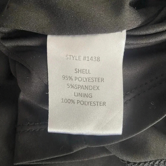 Hutch Color Block Fit & Flare Midi Dress Size 12 Sheath Navy Blue Green Preppy - Picture 9 of 13